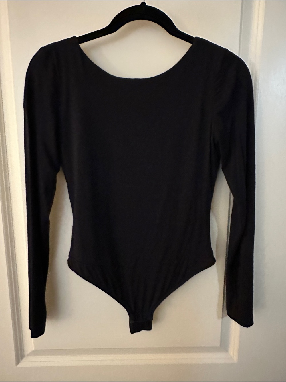 Final Touch Black Bodysuit Women's Sz Small